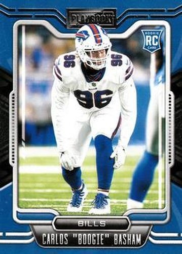 #167 Carlos Basham - Buffalo Bills - 2021 Panini Playbook Football
