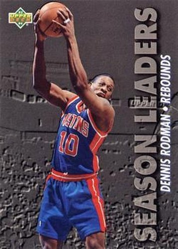 #167 Dennis Rodman - Detroit Pistons - 1993-94 Upper Deck Basketball