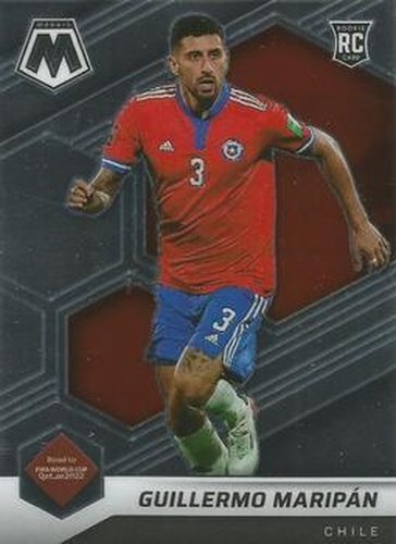 #167 Guillermo Maripan - Chile - 2021-22 Panini Mosaic Road to FIFA World Cup Soccer