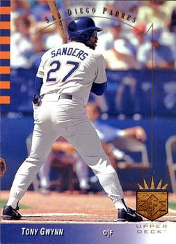 #167 Tony Gwynn - San Diego Padres - 1993 SP Baseball