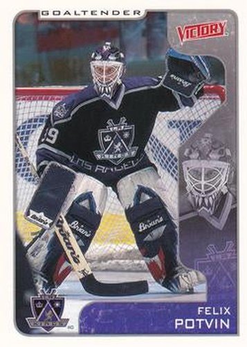 #167 Felix Potvin - Los Angeles Kings - 2001-02 Upper Deck Victory Hockey