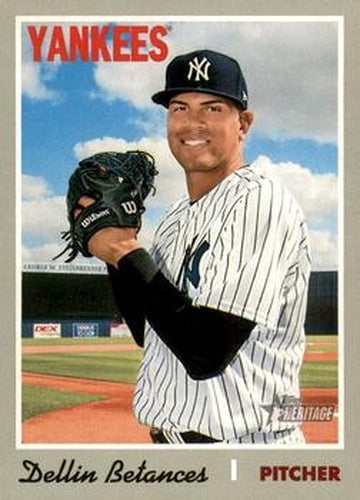 #167 Dellin Betances - Pittsburgh Pirates - 2019 Topps Heritage Baseball