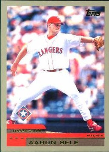 #167 Aaron Sele - Texas Rangers - 2000 Topps Baseball