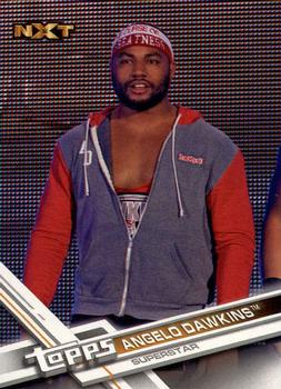 #167 Angelo Dawkins - 2017 Topps WWE Then Now Forever Wrestling