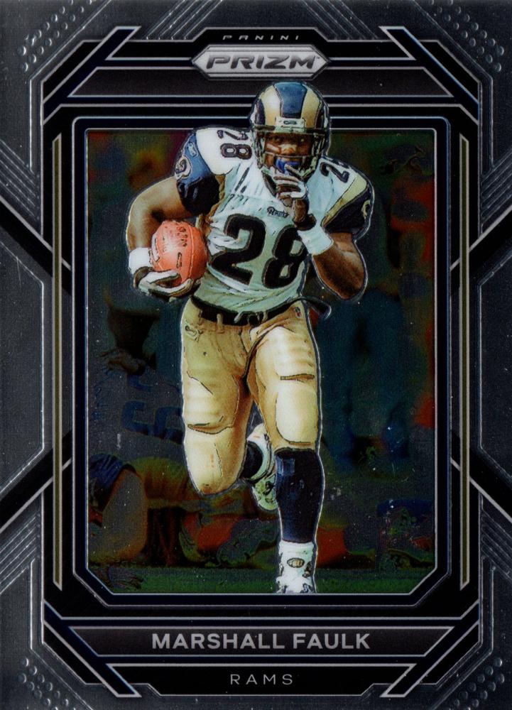 #167 Marshall Faulk - St. Louis Rams - 2022 Panini Prizm Football