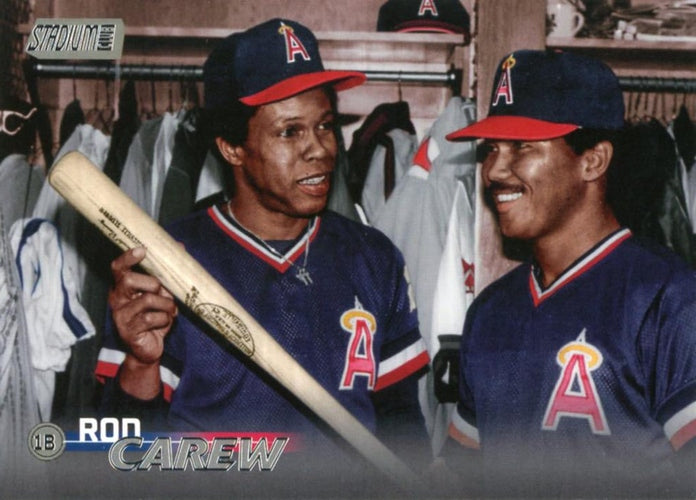 #168 Rod Carew - California Angels - 2023 Stadium Club Baseball