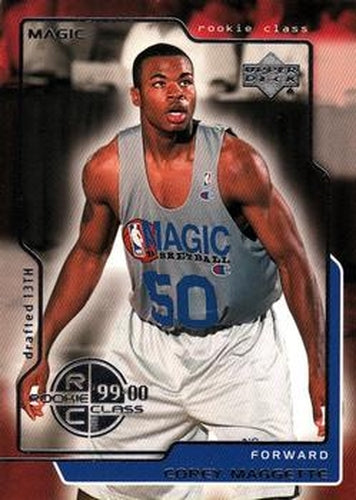 #168 Corey Maggette - Orlando Magic - 1999-00 Upper Deck Basketball