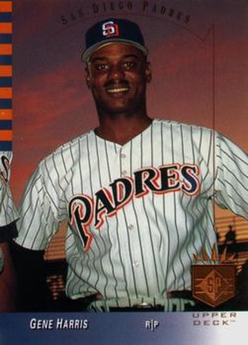 #168 Gene Harris - San Diego Padres - 1993 SP Baseball