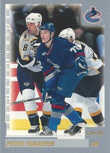 #168 Peter Schaefer - Vancouver Canucks - 2000-01 O-Pee-Chee Hockey