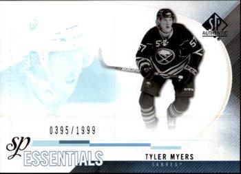 #168 Tyler Myers - Buffalo Sabres - 2010-11 SP Authentic Hockey