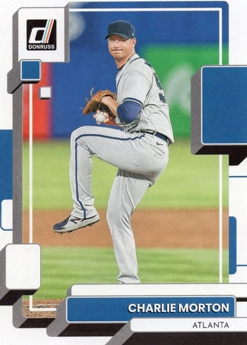 #169 Charlie Morton - Atlanta Braves - 2022 Donruss Baseball