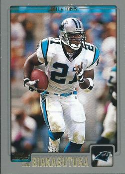 #169 Tim Biakabutuka - Carolina Panthers - 2001 Topps Football