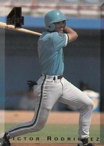 #169 Victor Rodriguez - Florida Marlins - 1994 Classic Four Sport