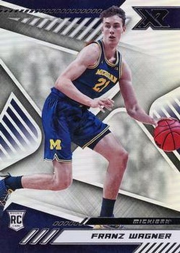 #169 Franz Wagner - Michigan Wolverines - 2021 Panini Chronicles Draft Picks Basketball
