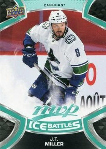 #169 J.T. Miller - Vancouver Canucks - 2021-22 Upper Deck MVP - Ice Battles Hockey