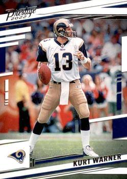 #169 Kurt Warner - St. Louis Rams - 2022 Panini Prestige Football