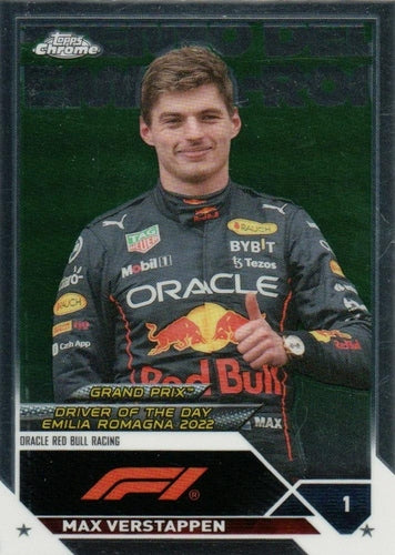 #169 Max Verstappen - Oracle Red Bull Racing - 2023 Topps Chrome Formula 1 Racing