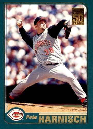 #169 Pete Harnisch - Cincinnati Reds - 2001 Topps Baseball