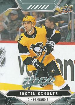 #169 Justin Schultz - Pittsburgh Penguins - 2019-20 Upper Deck MVP Hockey