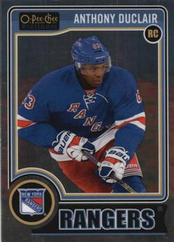 #169b Anthony Duclair - New York Rangers - 2014-15 O-Pee-Chee Platinum Hockey