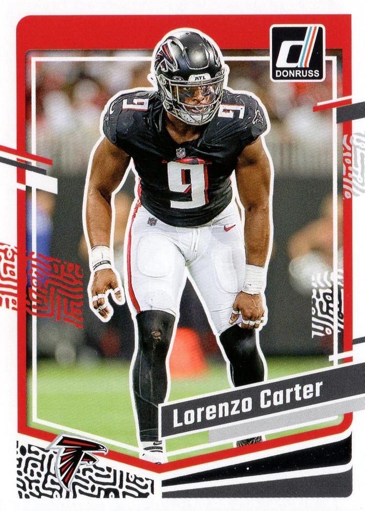 #16 Lorenzo Carter - Atlanta Falcons - 2023 Donruss Football