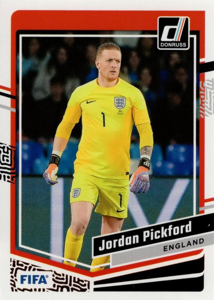 #16 Jordan Pickford - England - 2023-24 Donruss Soccer