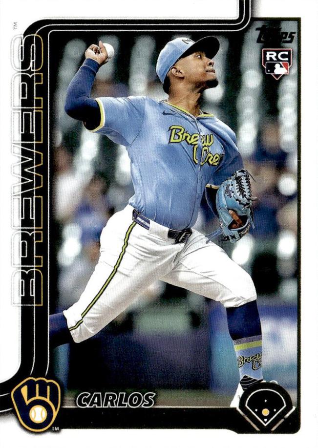 #16 Carlos Rodriguez - Milwaukee Brewers - 2025 Topps Baseball