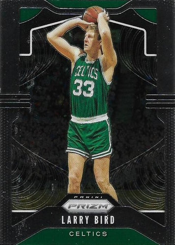 #16 Larry Bird - Boston Celtics - 2019-20 Panini Prizm Basketball
