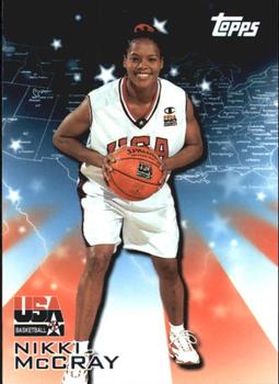 #16 Nikki McCray - USA - 2000 Topps Team USA Basketball