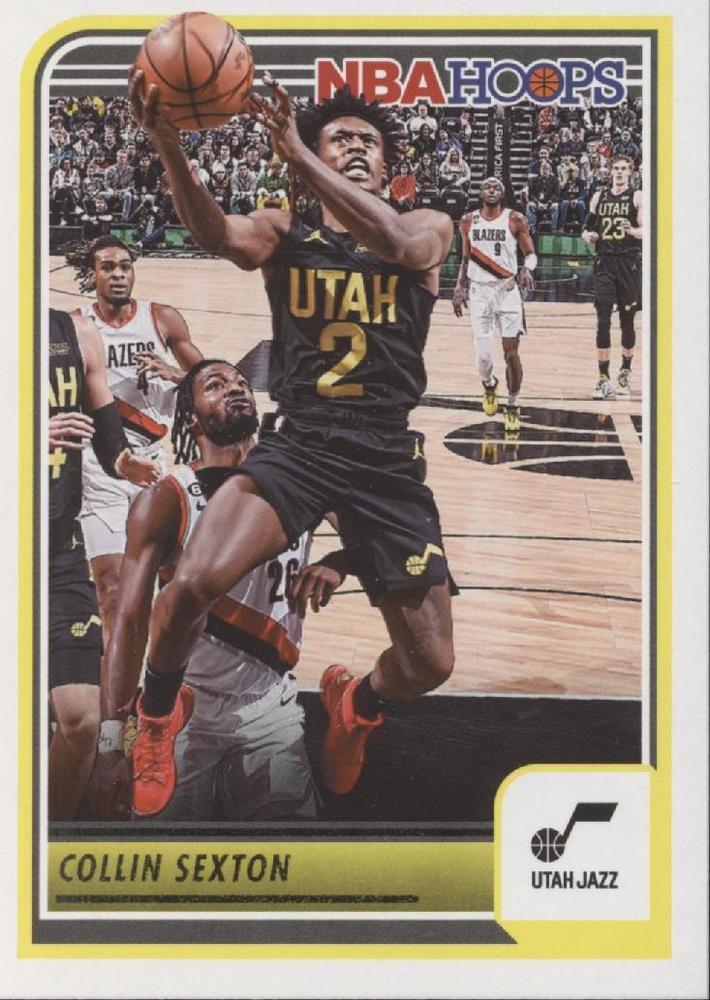 #16 Collin Sexton - Utah Jazz - 2023-24 Hoops Basketball
