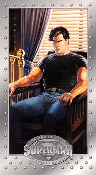 #16 "They all wanted a piece of Me" - 1994 SkyBox Superman Man of Steel Platinum Series