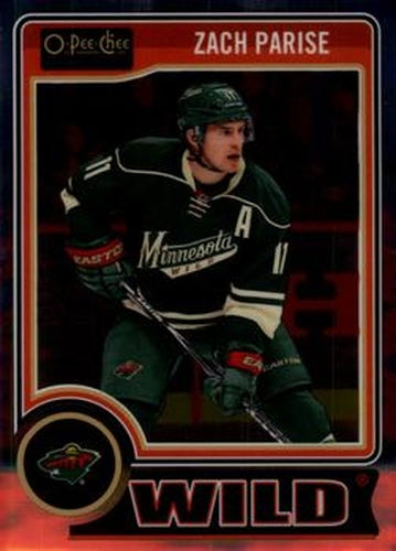 #16 Zach Parise - Minnesota Wild - 2014-15 O-Pee-Chee Platinum Hockey