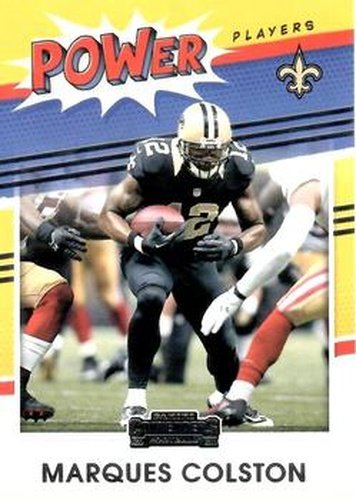 #PP-MCO Marques Colston - New Orleans Saints - 2021 Panini Contenders - Power Players Football