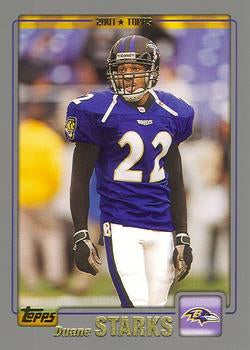 #16 Duane Starks - Baltimore Ravens - 2001 Topps Football
