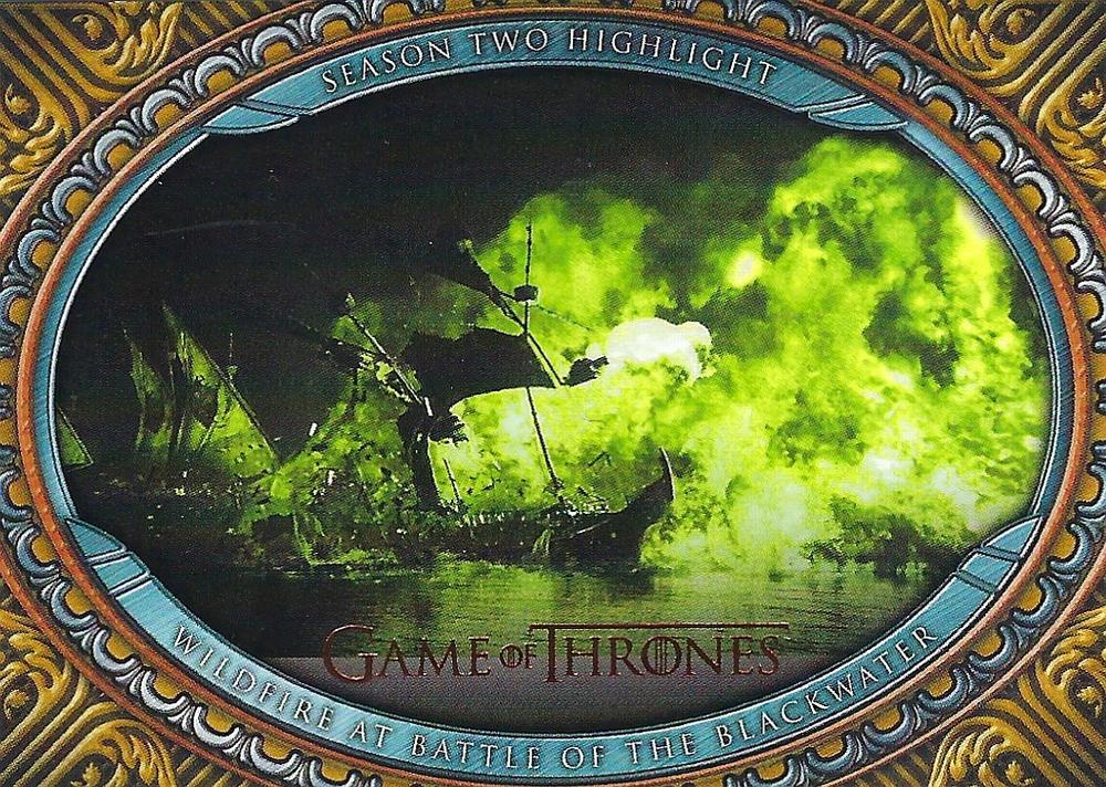 #16 Wildfire at Battle of the Blackwater - 2022 Rittenhouse Game of Thrones