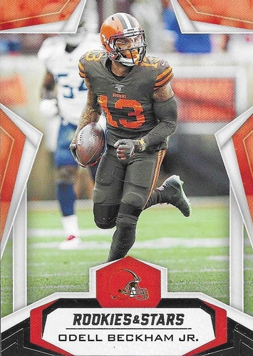 #16 Odell Beckham Jr. - Cleveland Browns - 2019 Panini Rookies & Stars Football