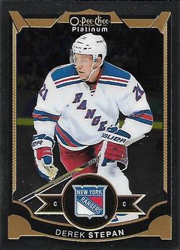 #16 Derek Stepan - New York Rangers - 2015-16 O-Pee-Chee Platinum Hockey