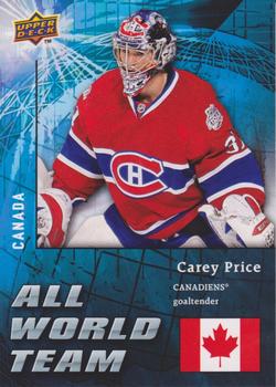 #AW16 Carey Price - Montreal Canadiens - 2009-10 Upper Deck - All World Team Hockey