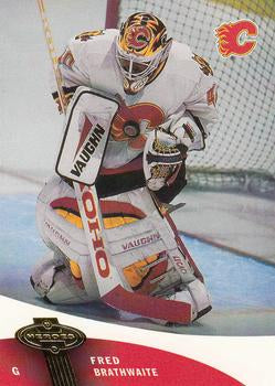 #16 Fred Brathwaite - Calgary Flames - 2000-01 Upper Deck Heroes Hockey