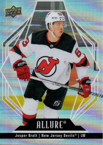 #16 Jesper Bratt - New Jersey Devils - 2022-23 Upper Deck Allure Hockey
