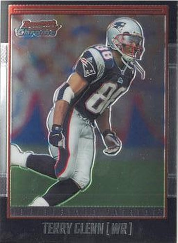 #16 Terry Glenn - New England Patriots - 2001 Bowman Chrome Football