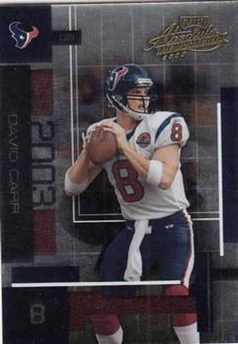 #16 David Carr - Houston Texans - 2003 Playoff Absolute Memorabilia Football