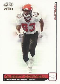 #16 Albert Connell - Calgary Stampeders - 2003 Pacific CFL Football