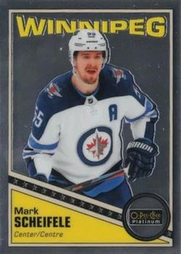 #R-16 Mark Scheifele - Winnipeg Jets - 2019-20 O-Pee-Chee Platinum - Retro Hockey
