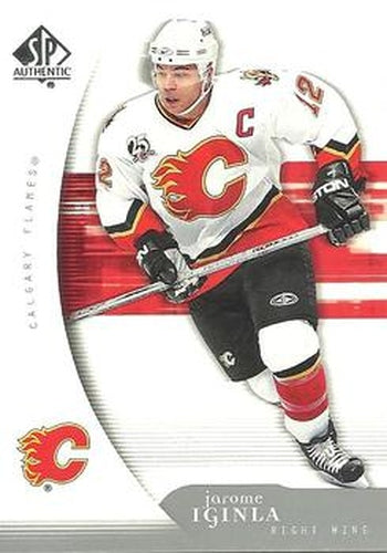 #16 Jarome Iginla - Calgary Flames - 2005-06 SP Authentic Hockey