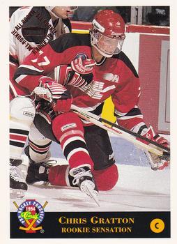 #16 Chris Gratton - Kingston Frontenacs - 1994 Classic Pro Hockey Prospects Hockey