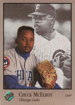 #16 Chuck McElroy - Chicago Cubs - 1992 Studio Baseball