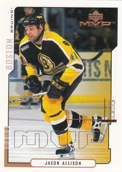 #16 Jason Allison - Boston Bruins - 2000-01 Upper Deck MVP Hockey
