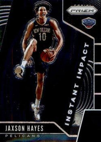 #16 Jaxson Hayes - New Orleans Pelicans - 2019-20 Panini Prizm - Instant Impact Basketball