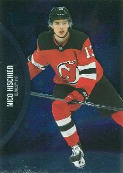 #16 Nico Hischier - New Jersey Devils - 2021-22 Skybox Metal Universe Hockey